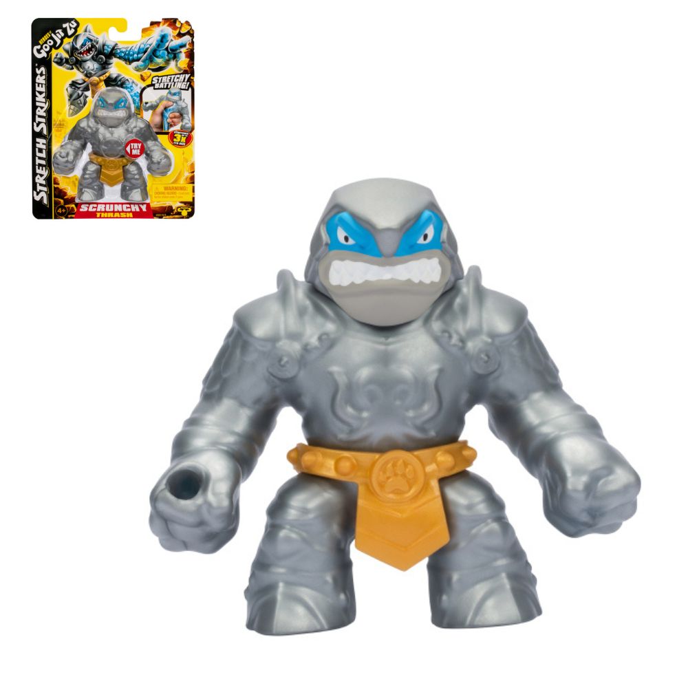 Герої Гуджитсу. Фігурка, що розтягується Траш (Стретч Страйкерс). ТМ "GooJitZu"