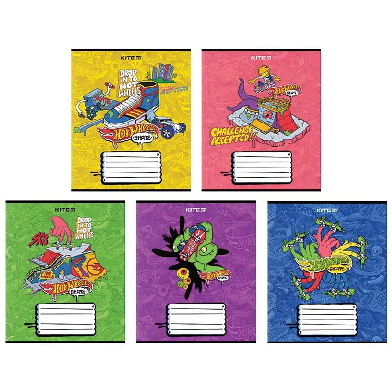 Зошит 18 арк., кл., гібр. лак + УФ лак, HW