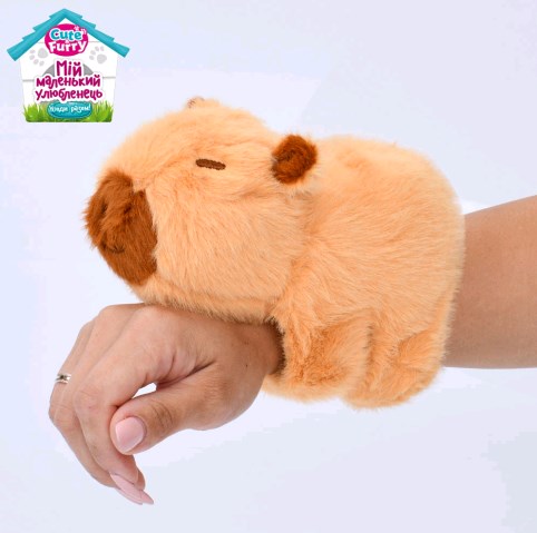 Браслет YG0061 капібара 17см., плюш, кул., 17-20-8 см.