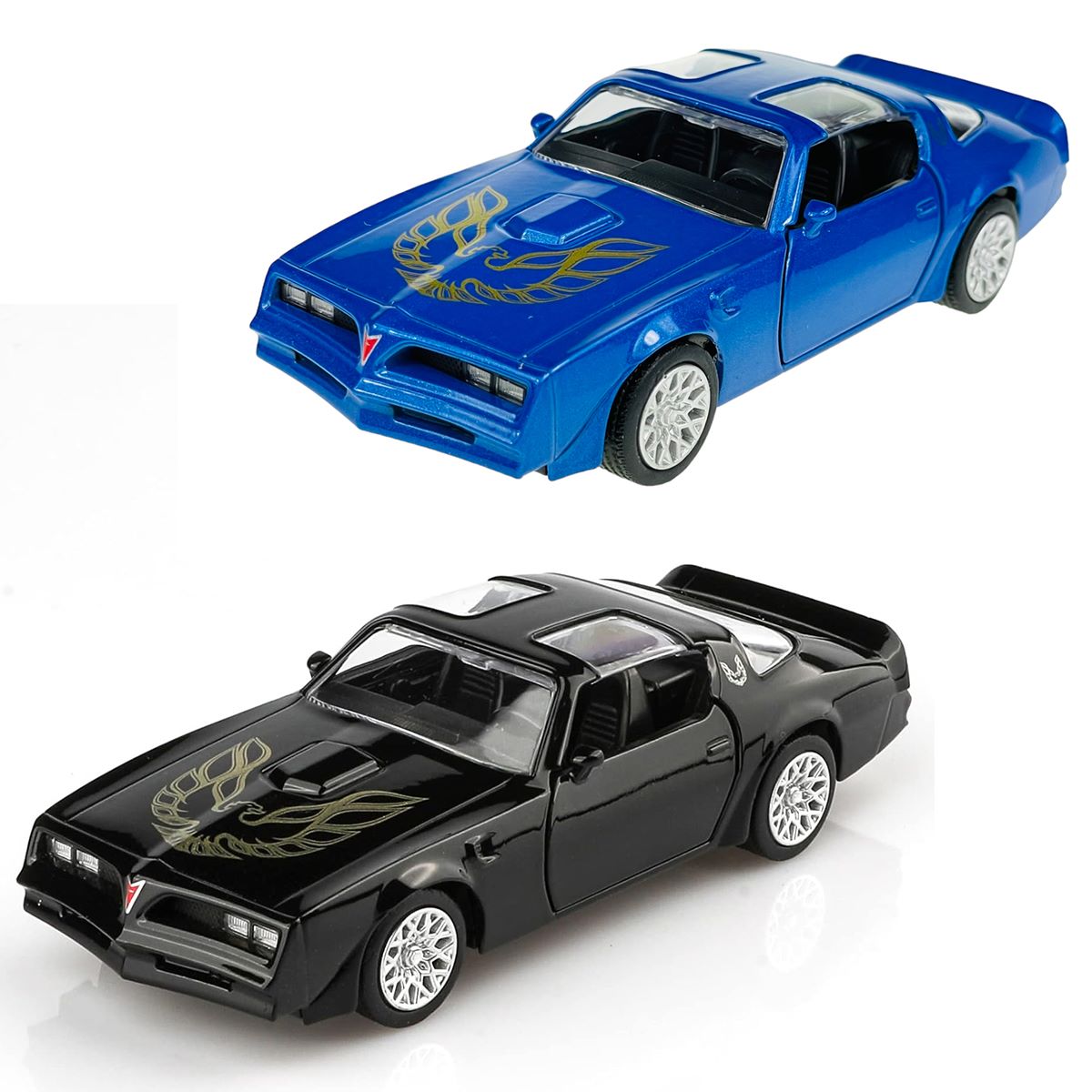 Автомодель - PONTIAC FIREBIRD 1978 (чорний, синій)