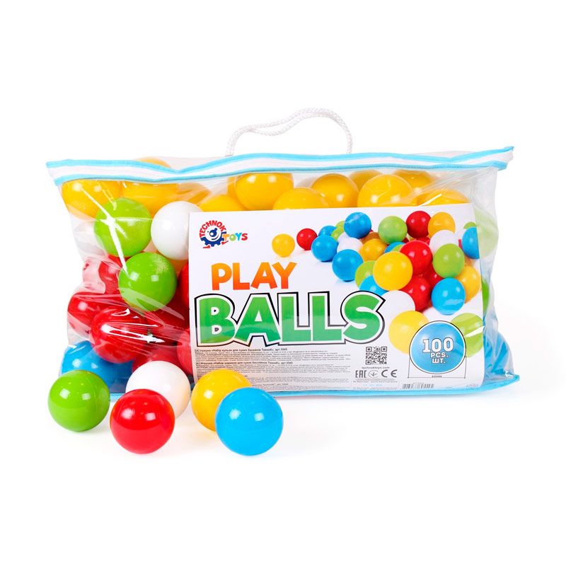Іграшка "Набір кульок для сухих басейнів ТехноК", арт.5545