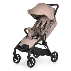 Візок El Camino AMBER ME 1227 Nougat Beige дитяча прогулянкова, до 22 кг, PU колеса,бежевий