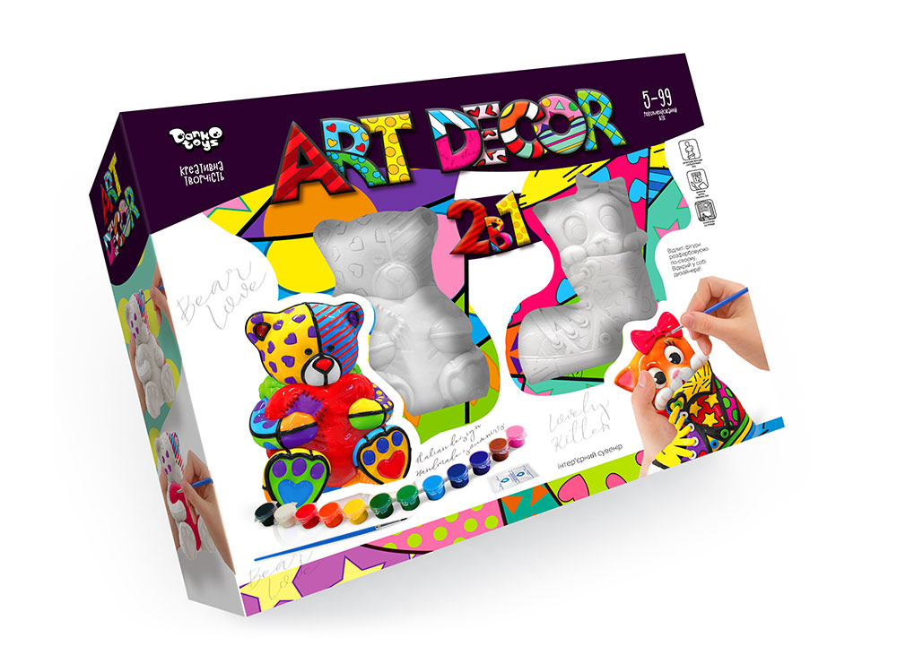 Креативна творчість "ART DECOR" 2в1 укр (5) 
