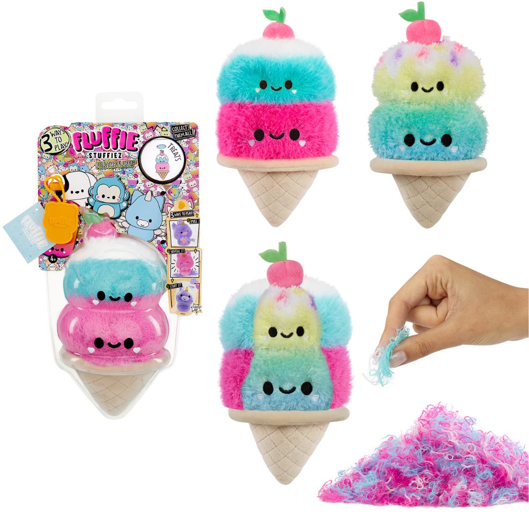 М’яка іграшка-антистрес FLUFFIE STUFFIEZ серії "Small Plush" - МОРОЗИВО