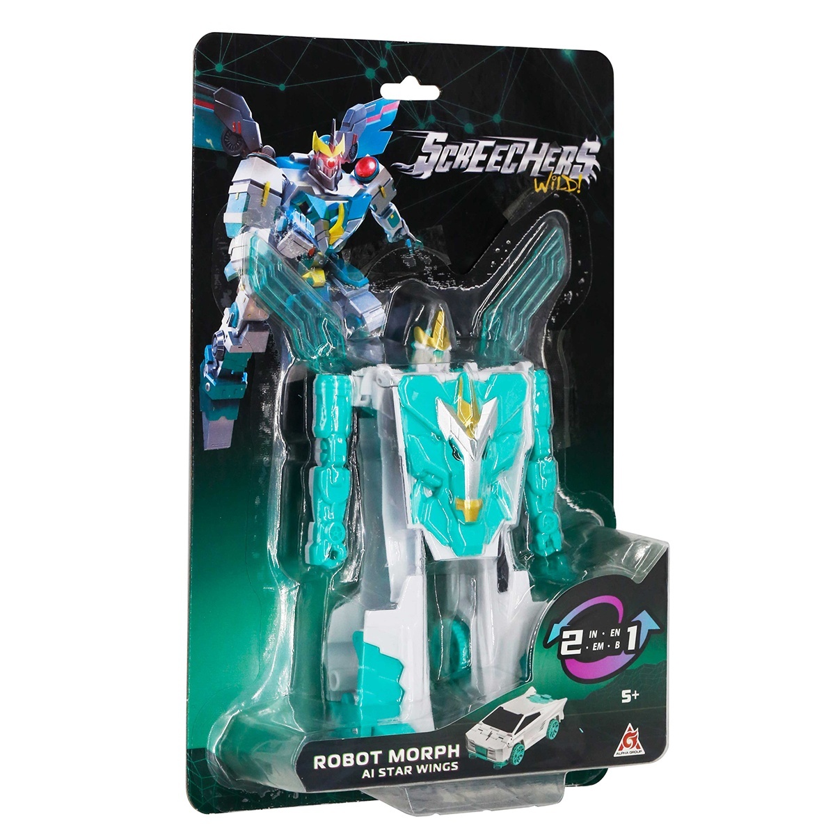 Робот-трансформер SCREECHERS WILD! S5 - СТАР ВІНГС