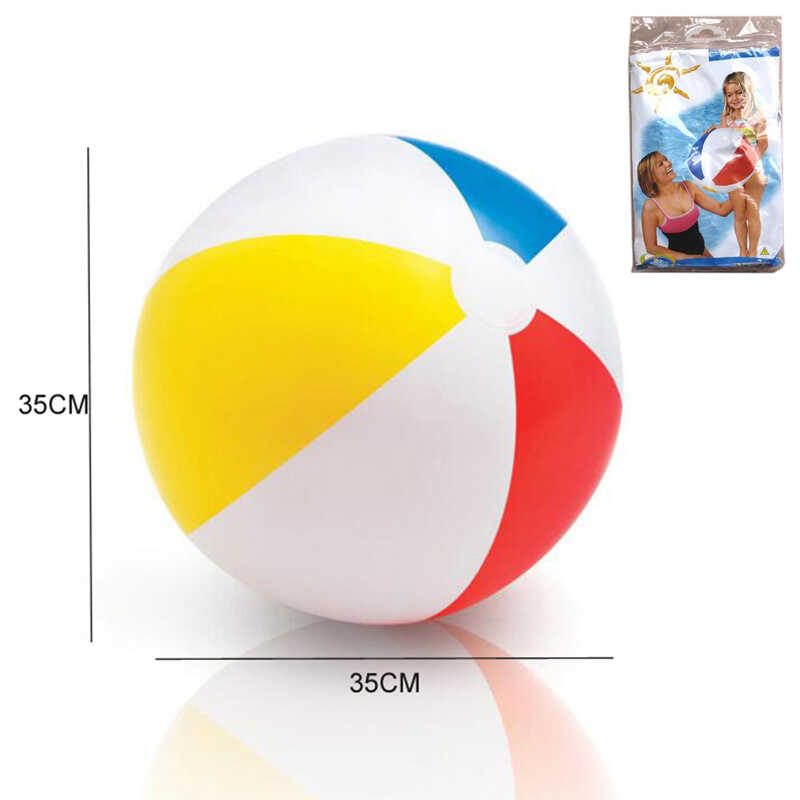 Фотография 1 товарной позиции интернет-магазина детских игрушек www.smarttoys.com.ua Intex М'яч 59020 NP (36) діаметром - 51см, від 3-х років