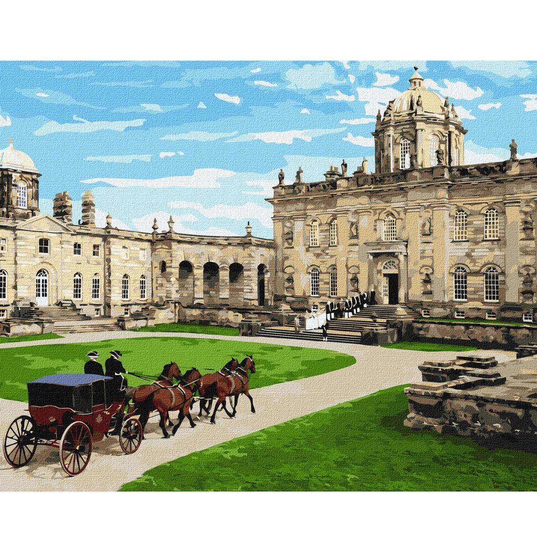 Набір для розпису по номерах "Прибуття її Світлості" 40х50см