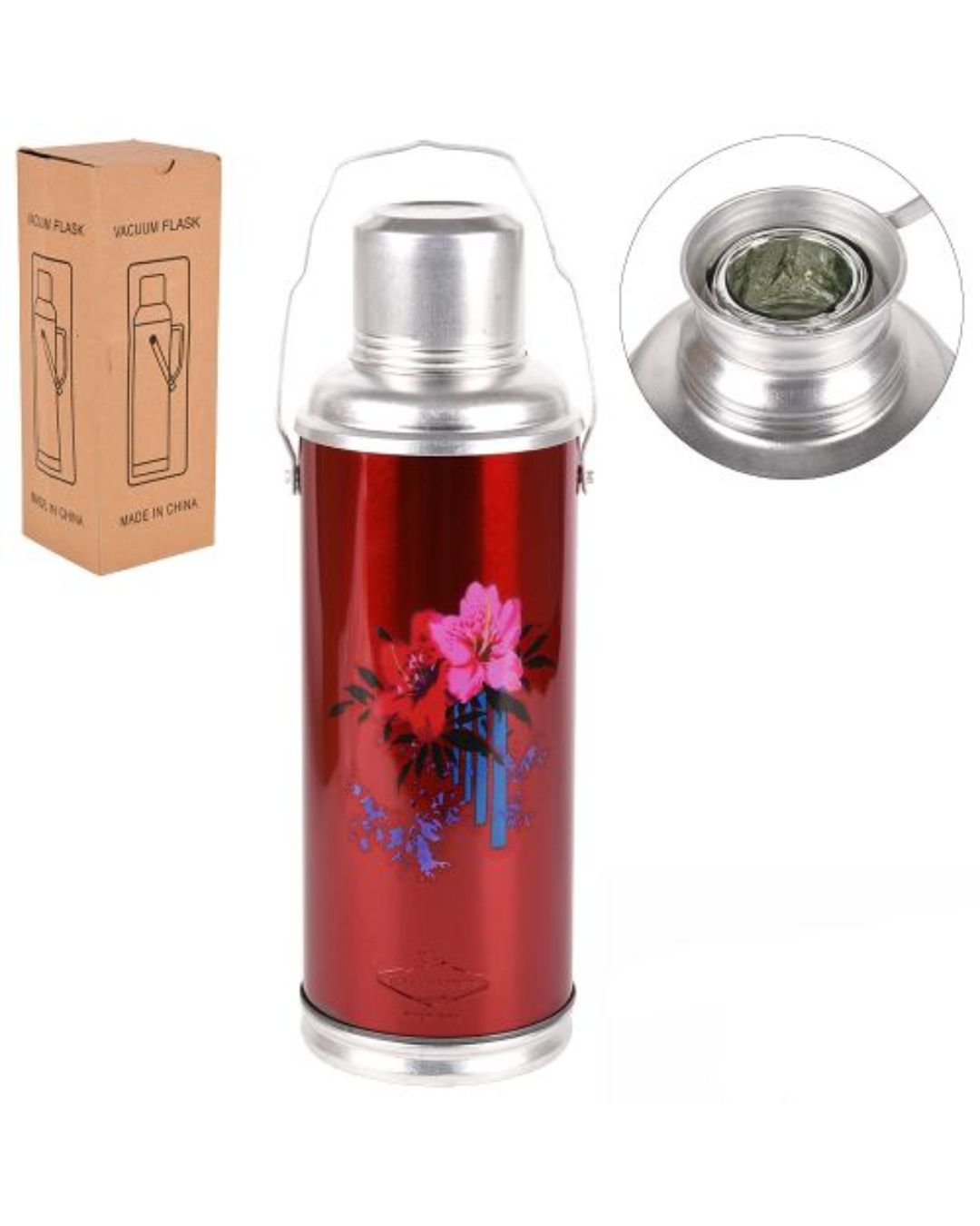 Термос металевий 1,2л, K30126