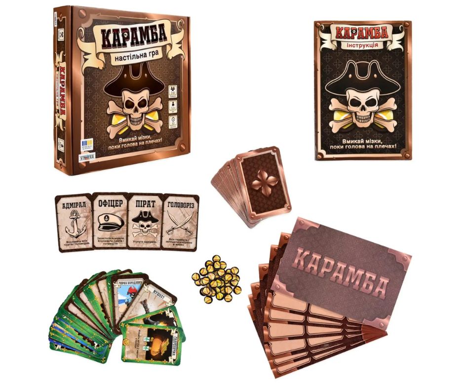 Настільна гра Strateg Карамба українською мовою (30336)