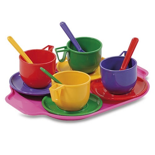 Набір посуду з підносом (13 пр.)