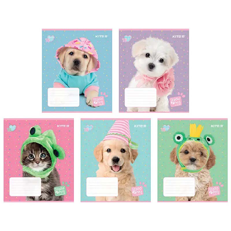 Зошит 18 арк., кл., софт тач + УФ лак, SP