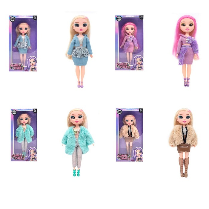 Лялька HX0901-1-3-4-5  шарнірні руки, 4 види, кор., 14-30,5-6 см.