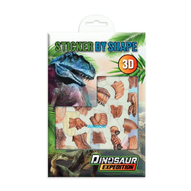 Dinosaur Expedition Стікербук за формами «Dino 1»/ Дінозаур Експедішн Стікербук за формами «Діно 1», 961031