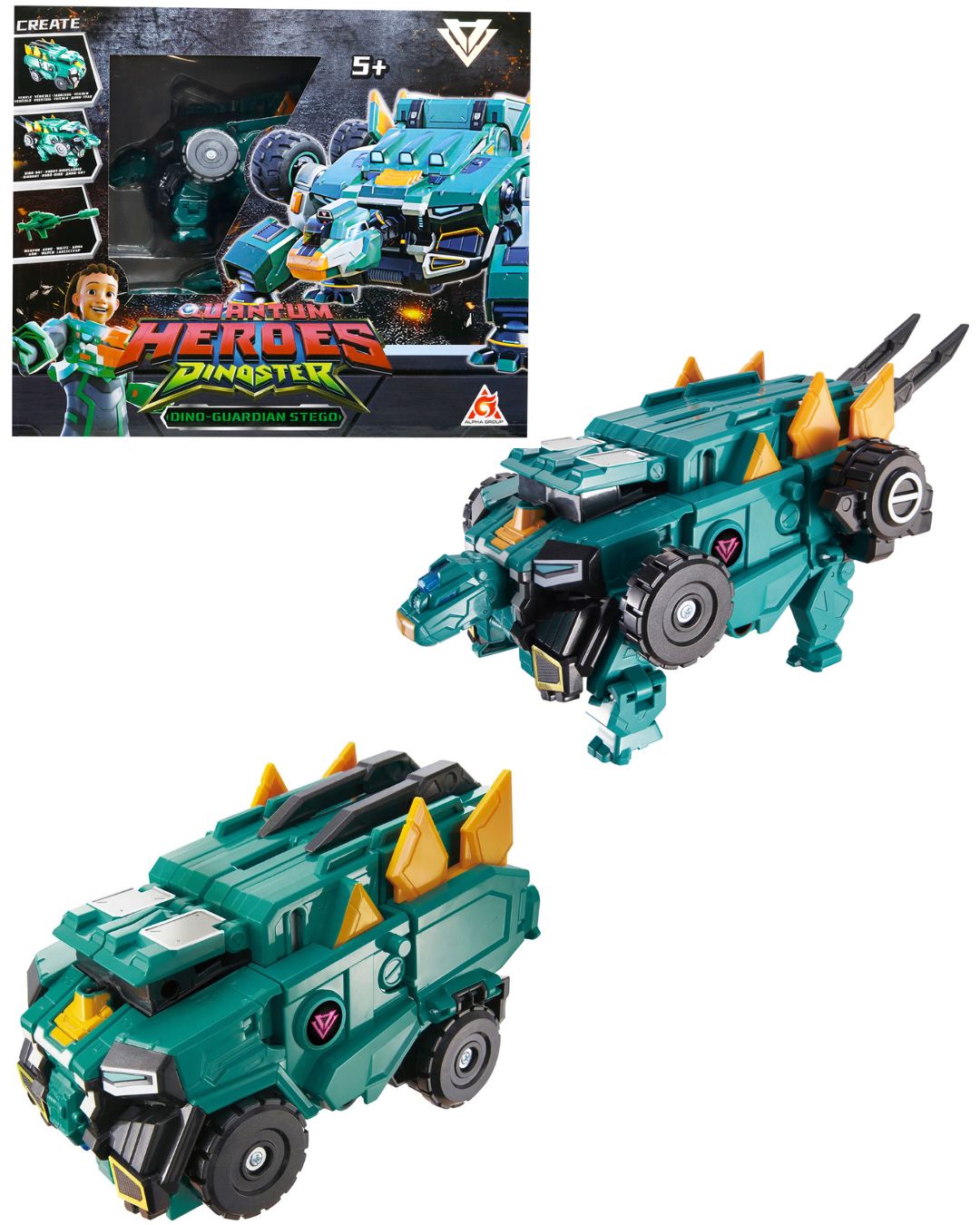 Динозавр-трансформер DINOSTER - МЕГА ДИНО-ҐАРДІАН СТЕГО