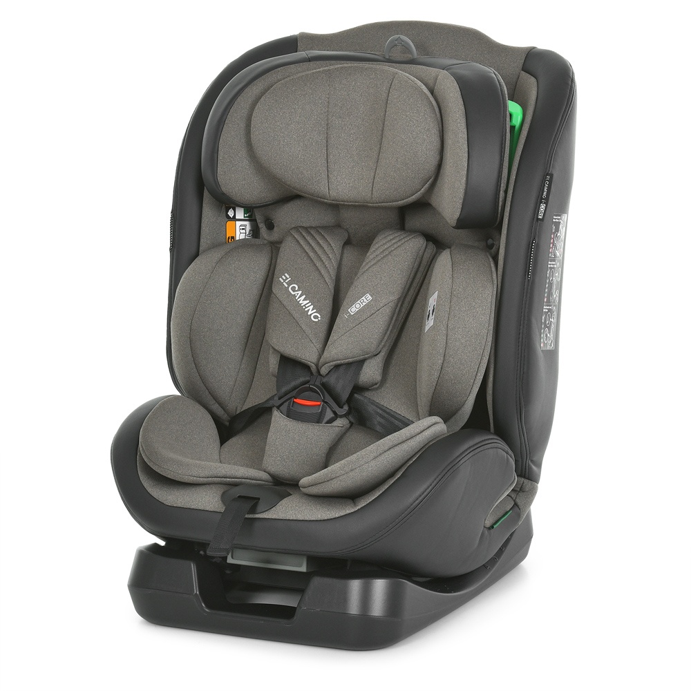 Автокрісло El Camino i-CORE ME 1206 Brown дитяче,i-SIZE R129,зріст дитини 40-150см,5 положень,коричн