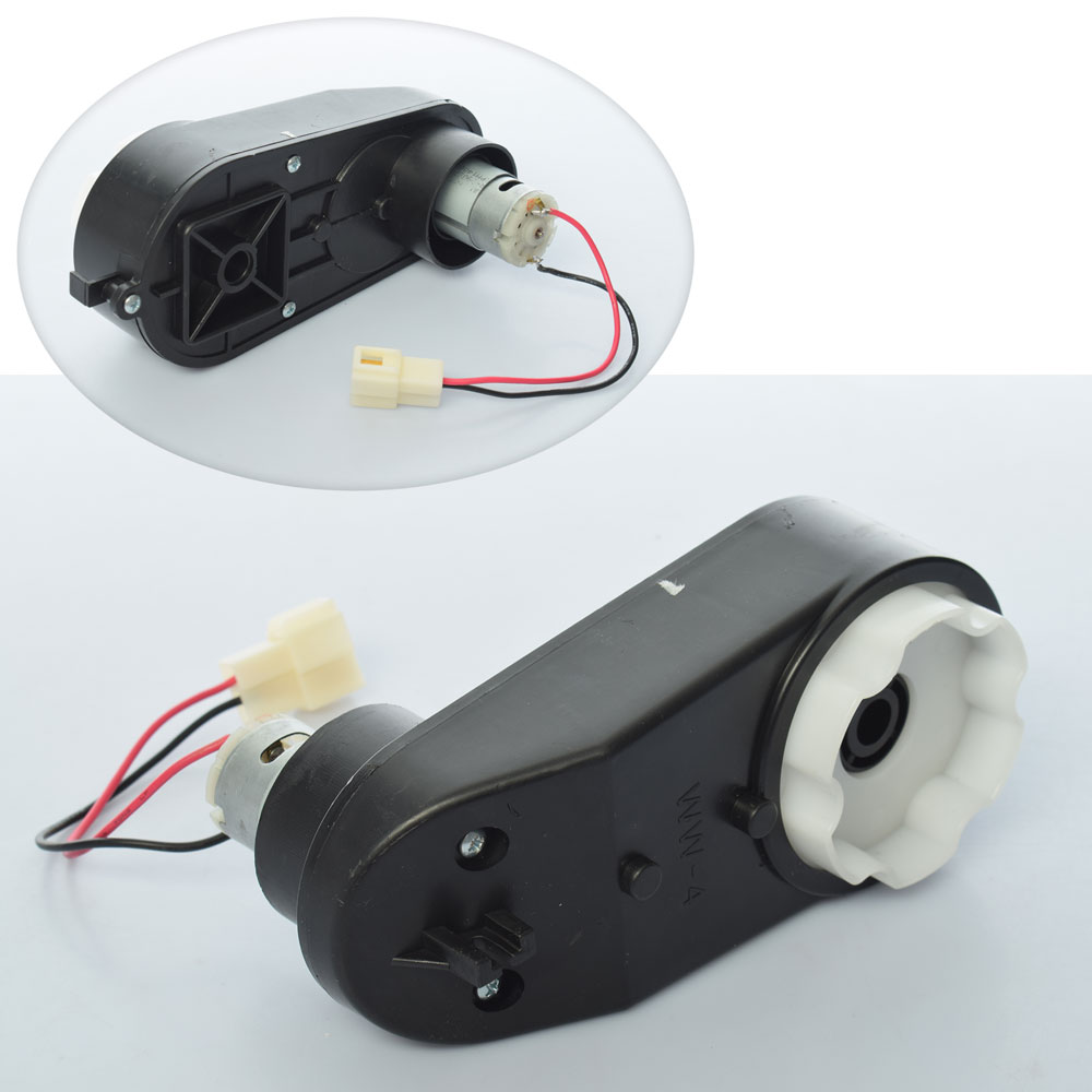 Редуктор в зборі з мотором M 3688-GEAR BOX для мотоцикла M 3688, M 3913,6V, RPM14000, дов. 17 см.