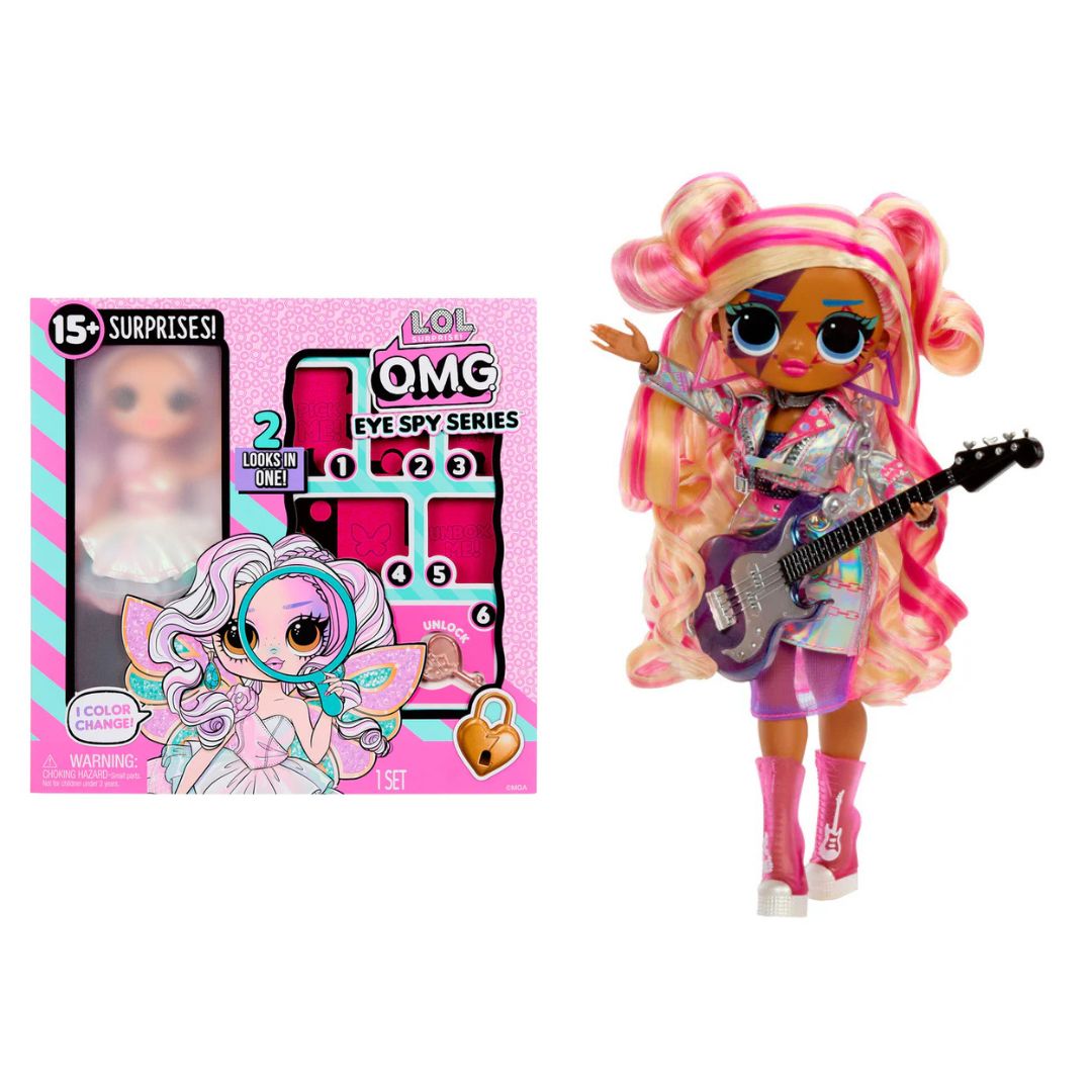 Ігровий набір з лялькою L.O.L. SURPRISE! серії "O.M.G. Eye Spy" – РОК-ЗІРКА (з аксес.)