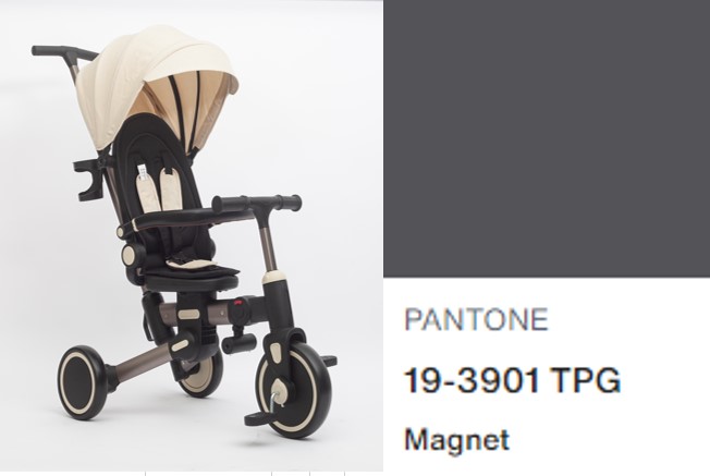 Велосипед El Camino TRIGO ME 1226 Magnet Gray 3 кол. EVA (12/10), пов. сид.,гальма,світло,,сірий