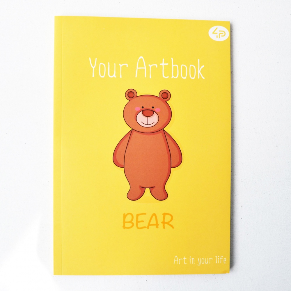 Блокнот TM Profiplan "Artbook bear", А6
