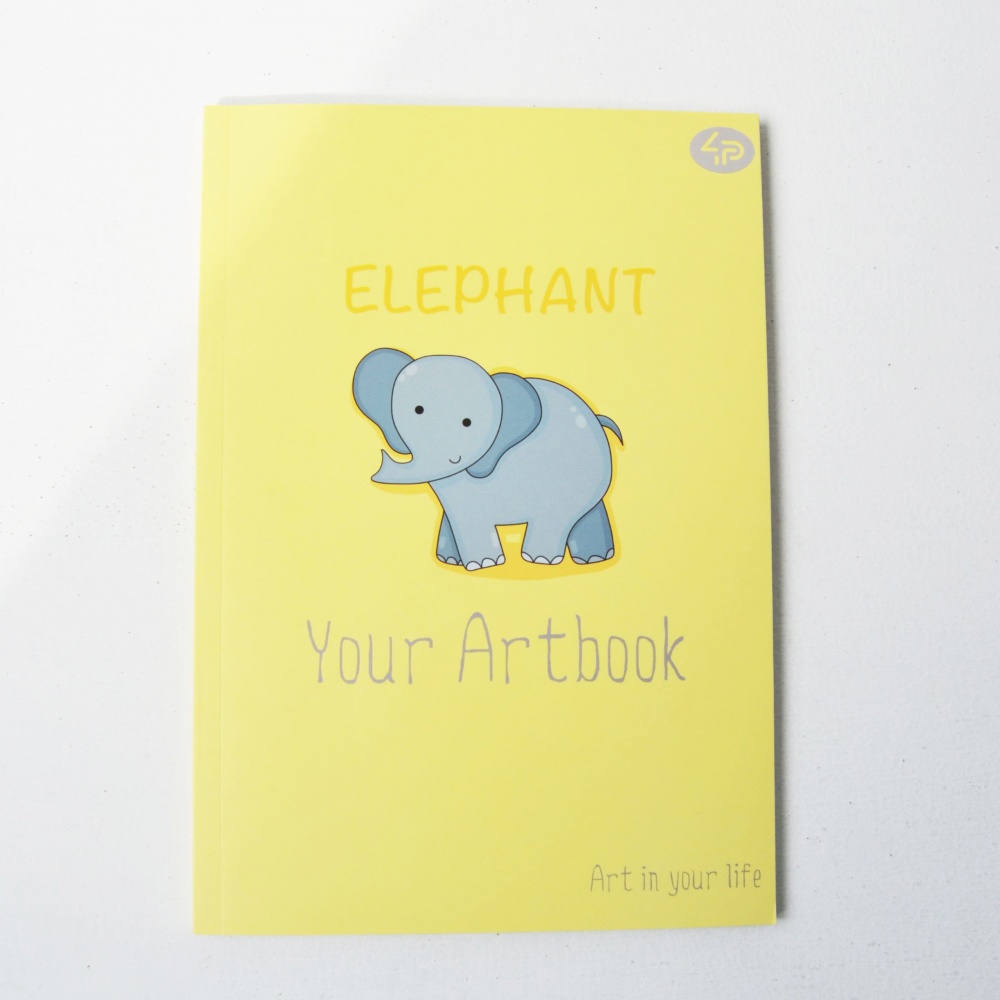 Блокнот TM Profiplan "Artbook elephant", А6