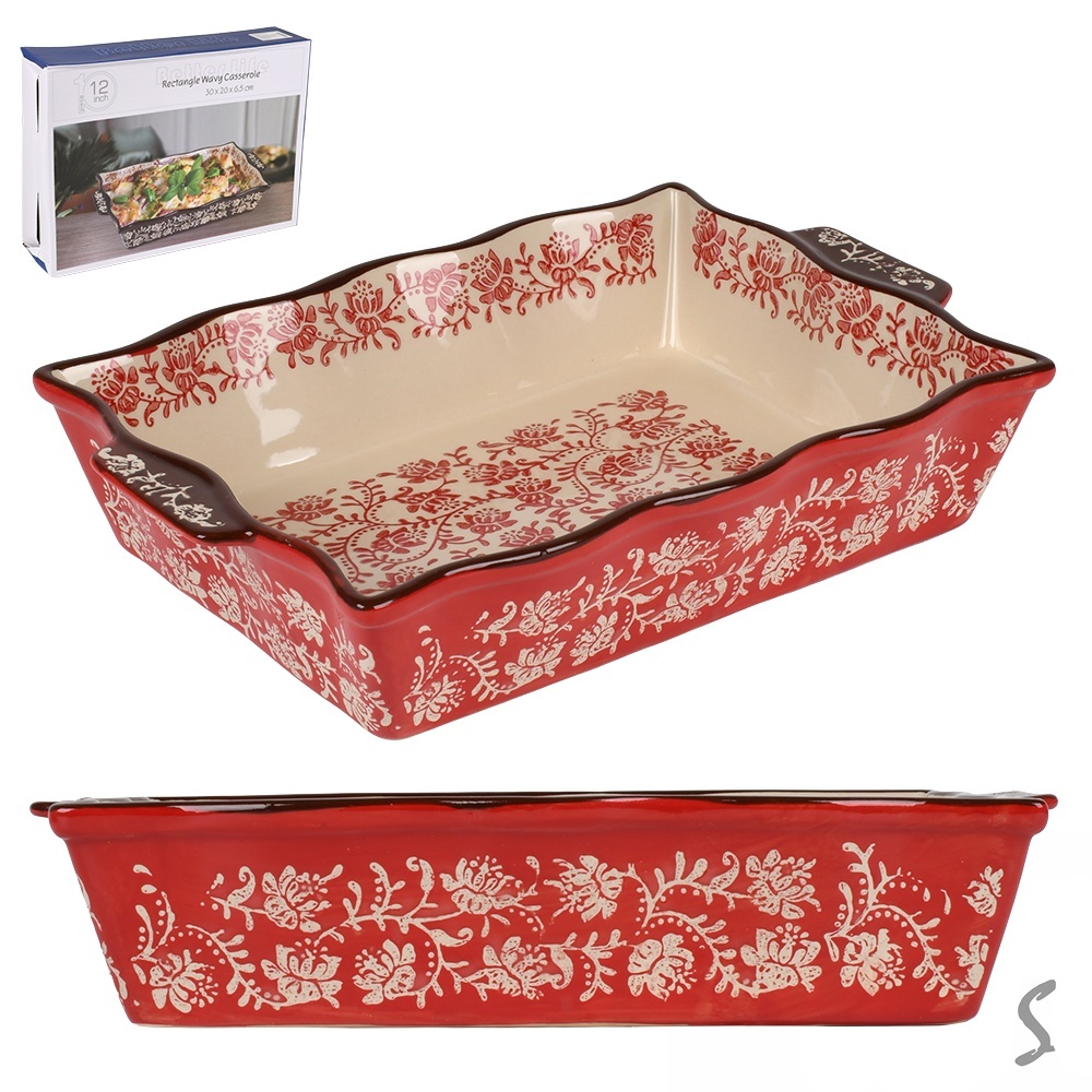 Форма для запікання кераміка "Ornament" 31*21.5*7см.,R35644-M