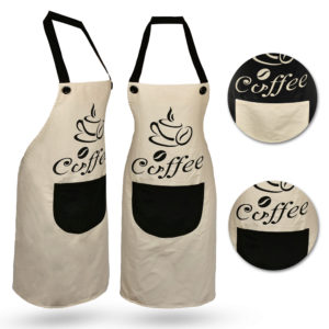 Фартух тканинний з кишенею "Coffee" 72*65см., R32607