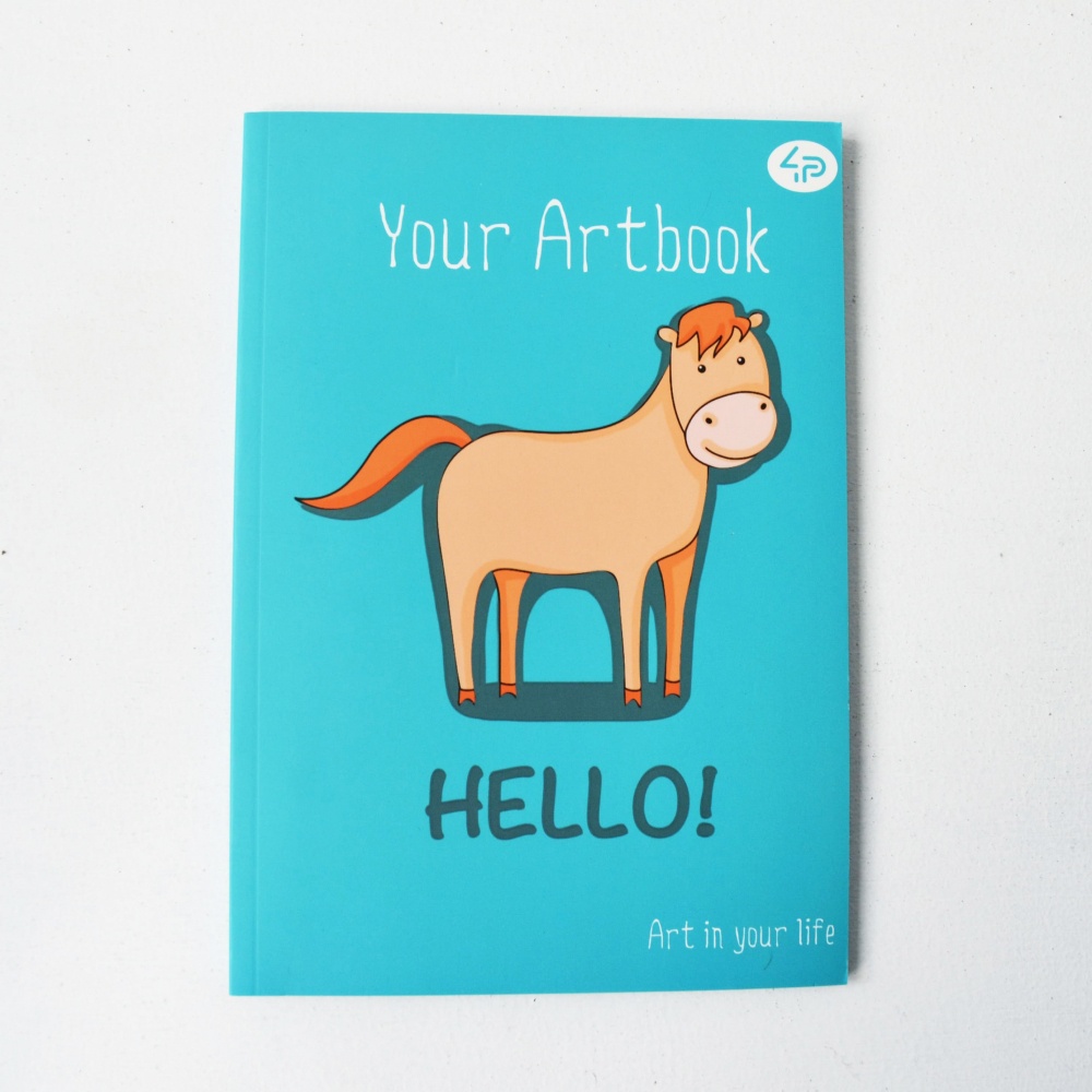 Блокнот TM Profiplan "Artbook horse", А6