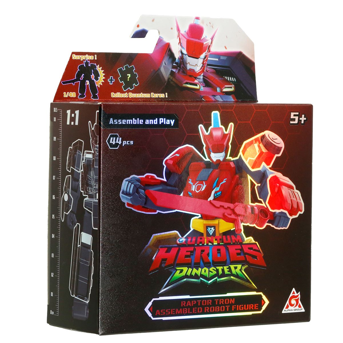 Робот-конструктор DINOSTER - РАПТОР ТРОН