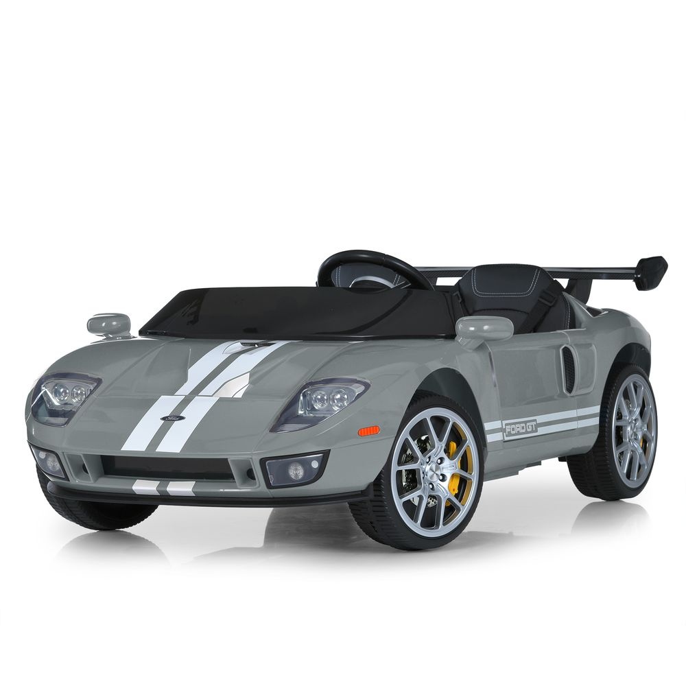 Машина M 6107EBLR-11(24V) радіок.2,4G,4мотори90W,1акум24V7AH,світ.,муз,EVA,USB,BT,FM,шкір.сид.,сірий