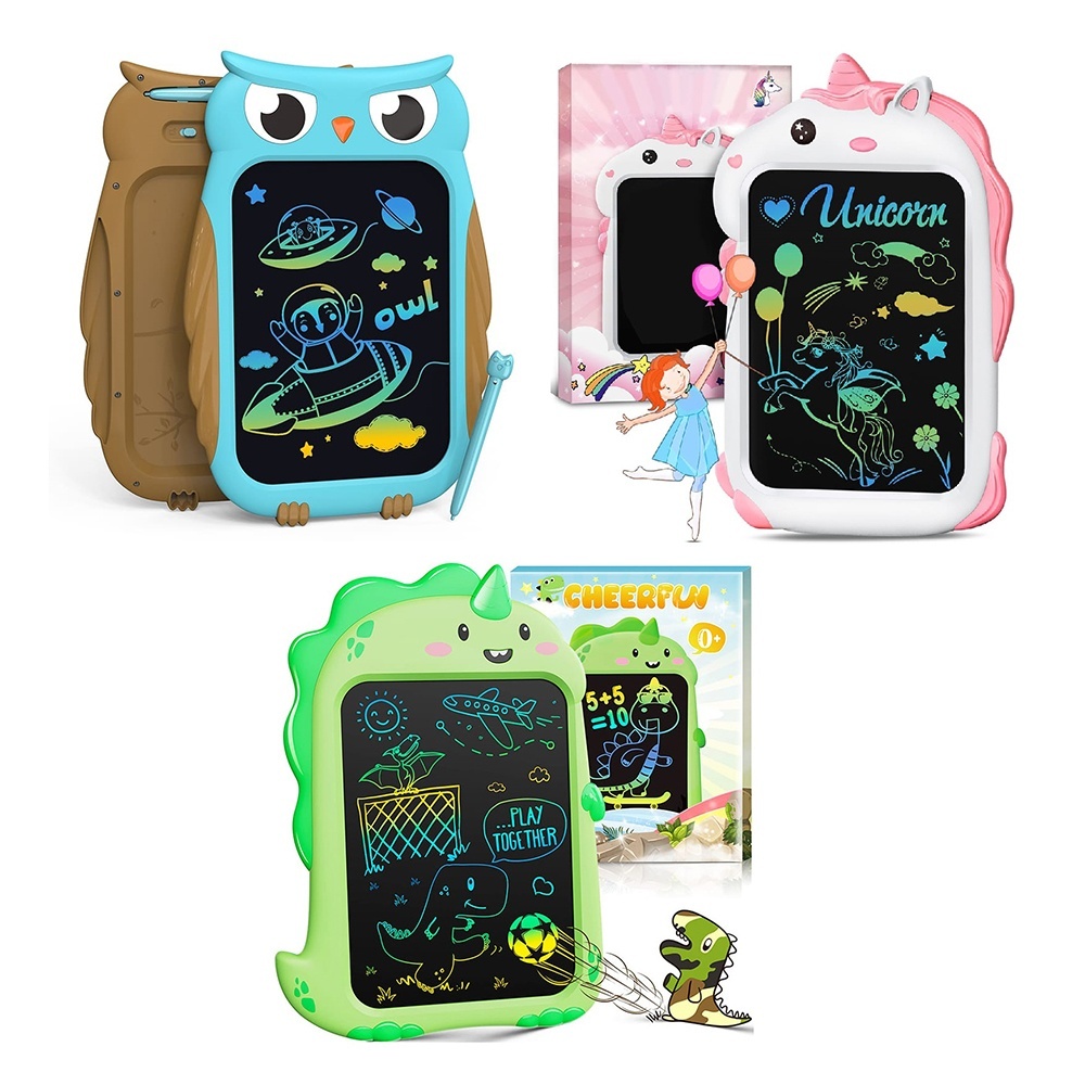 LCD планшет H042-44-51 для малюв., 8,5 дюймів, кольоровий, 3 види, бат.,кор.,19-28-1,5см/22-27-1,5см