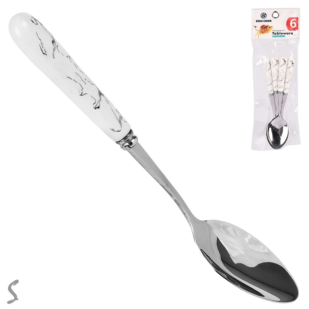 Ложка чайна SS "Marble" 6шт/наб R89869