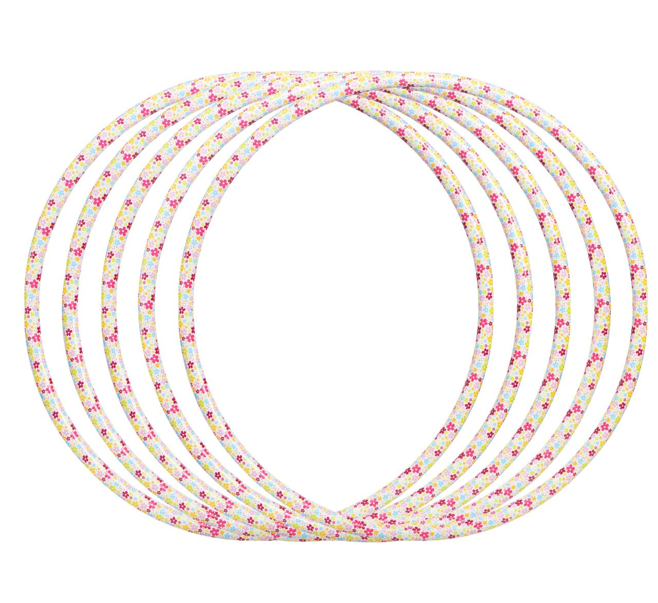 Обруч №2 "Квітонька" 75см, арт 0186, Іграшка дитяча, Бамсик