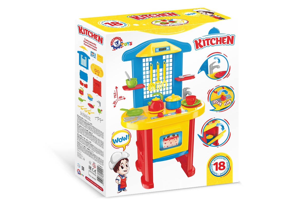 Іграшка "Кухня 3 ТехноК", арт. 2124