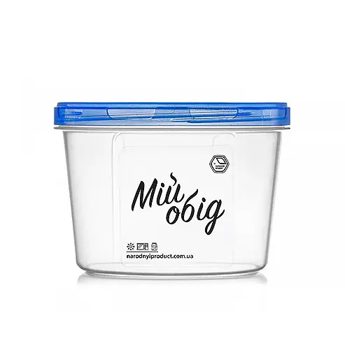 ЄМНІСТЬ КРУГЛА З КРИШКОЮ 0,7 л.С 69с арт