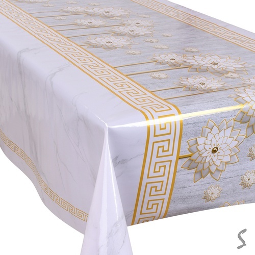 Клейонка ПВХ з малюнками 3D на тканинній  основі 1.40*20м MA-5437