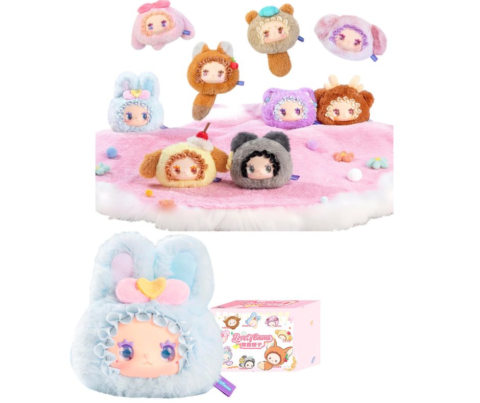 Колекційна м'яка іграшка на підвісі POP TOP Lucky Emma серії"Lovely Emma" - ПУХНАСТИКИ(у дисп., в ас.)