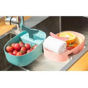 Органайзер-сито на раковину 21*13.5см., WHW54991-2