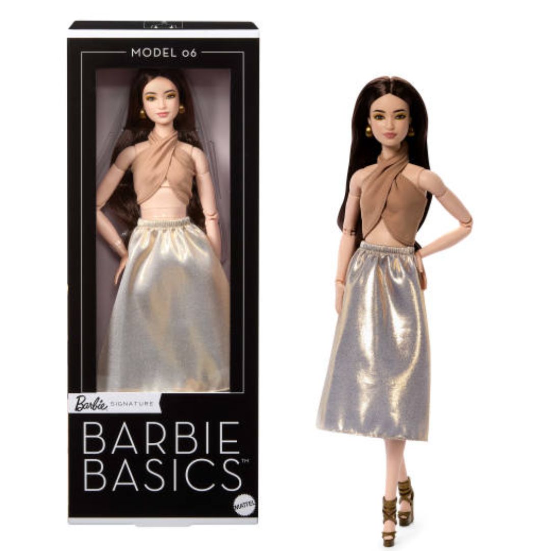 Лялька Barbie Basics №6 – брюнетка
