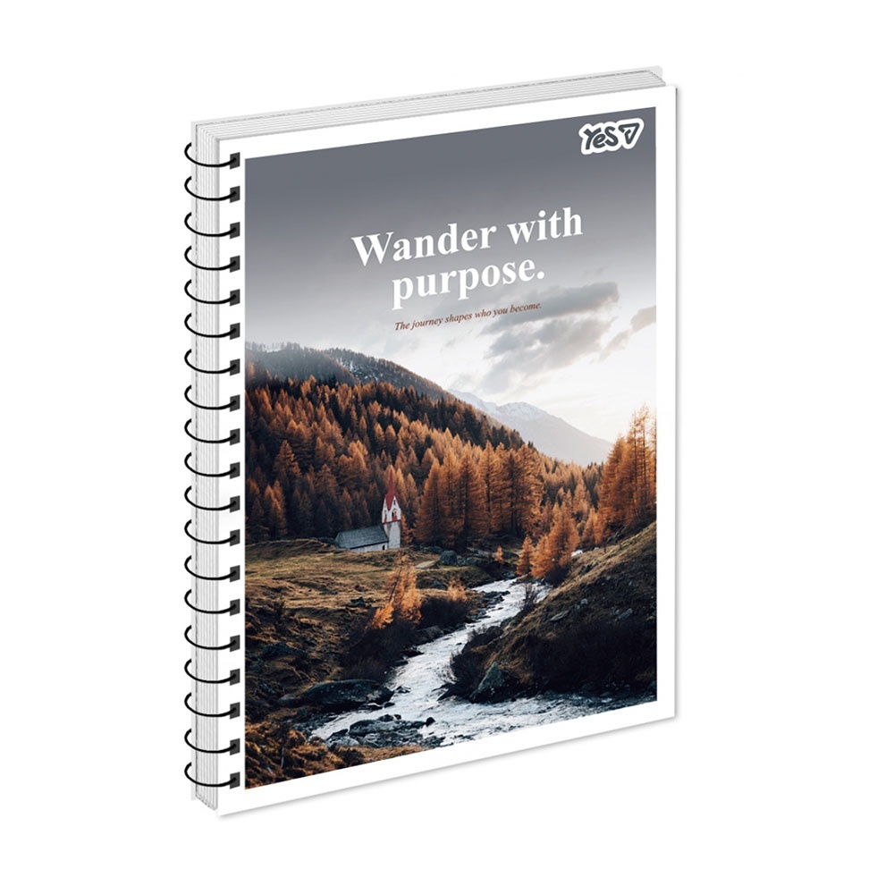 Зошит для записів Yes А5/80 од.спіраль "Збери спогади"ВДЛ