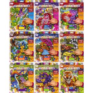 Креативна творчість "Блискуча мозаїка "Glitter Mosaic" с.3 (20) 