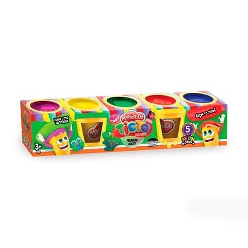 Набір креативної творчості "Тiсто для лiпки "Master Do" 5 банок*50г укр. (9) 