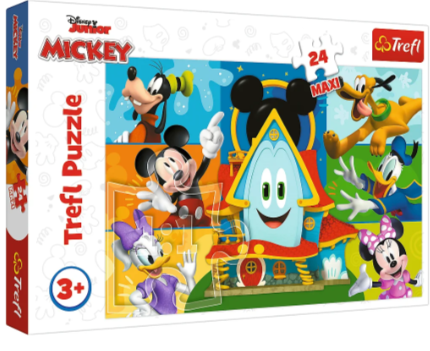 43515 Trefl Пазли "24 Maxi" Mickey&friends Міккі Маус і друзі