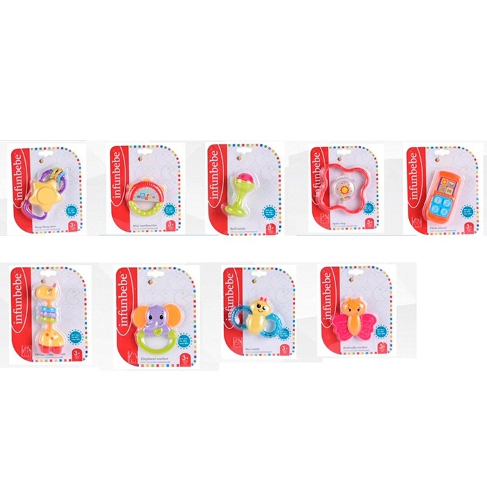 Брязкальце A6812-3-4-5-6-7-8-9-20 9 видів, лист, 16-20-4 см.