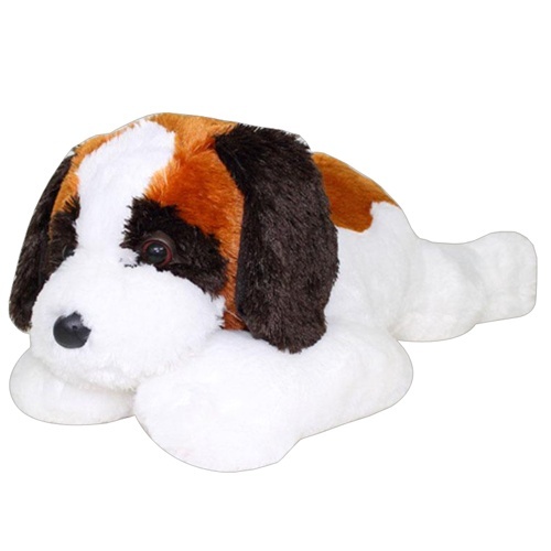 М`яка іграшка "Сенбернар 2/4" Копиця 00147-5, 21x43x78