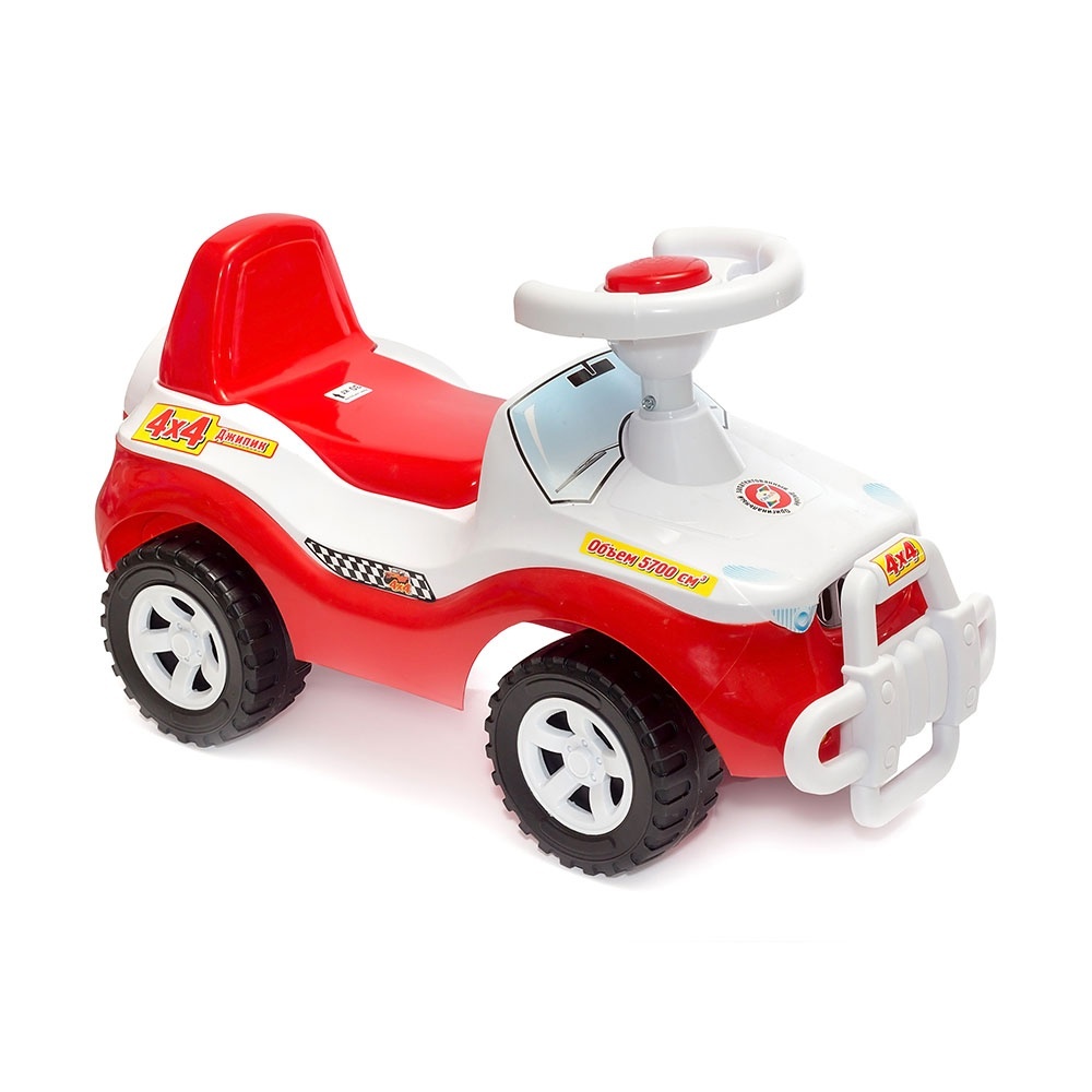 Машинка для катання ДЖИПІК червоний