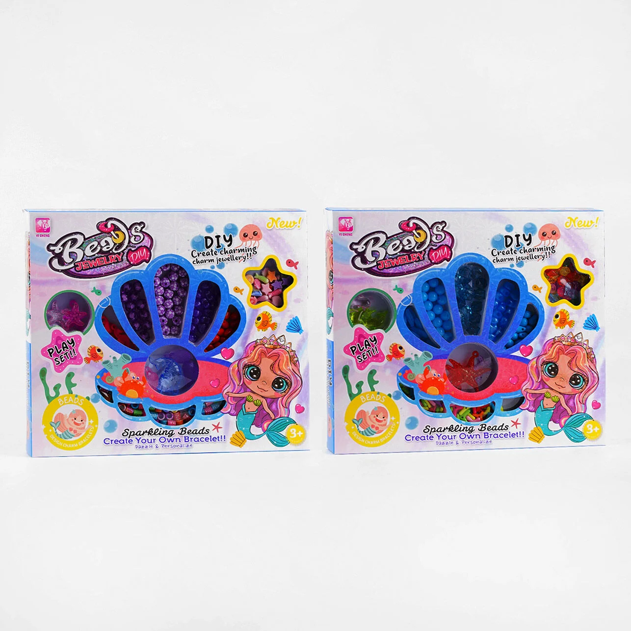 Фотография 1 товарной позиции интернет-магазина детских игрушек www.smarttoys.com.ua Набір бісеру 338-1045 /1046 (120/2) 2 види, 