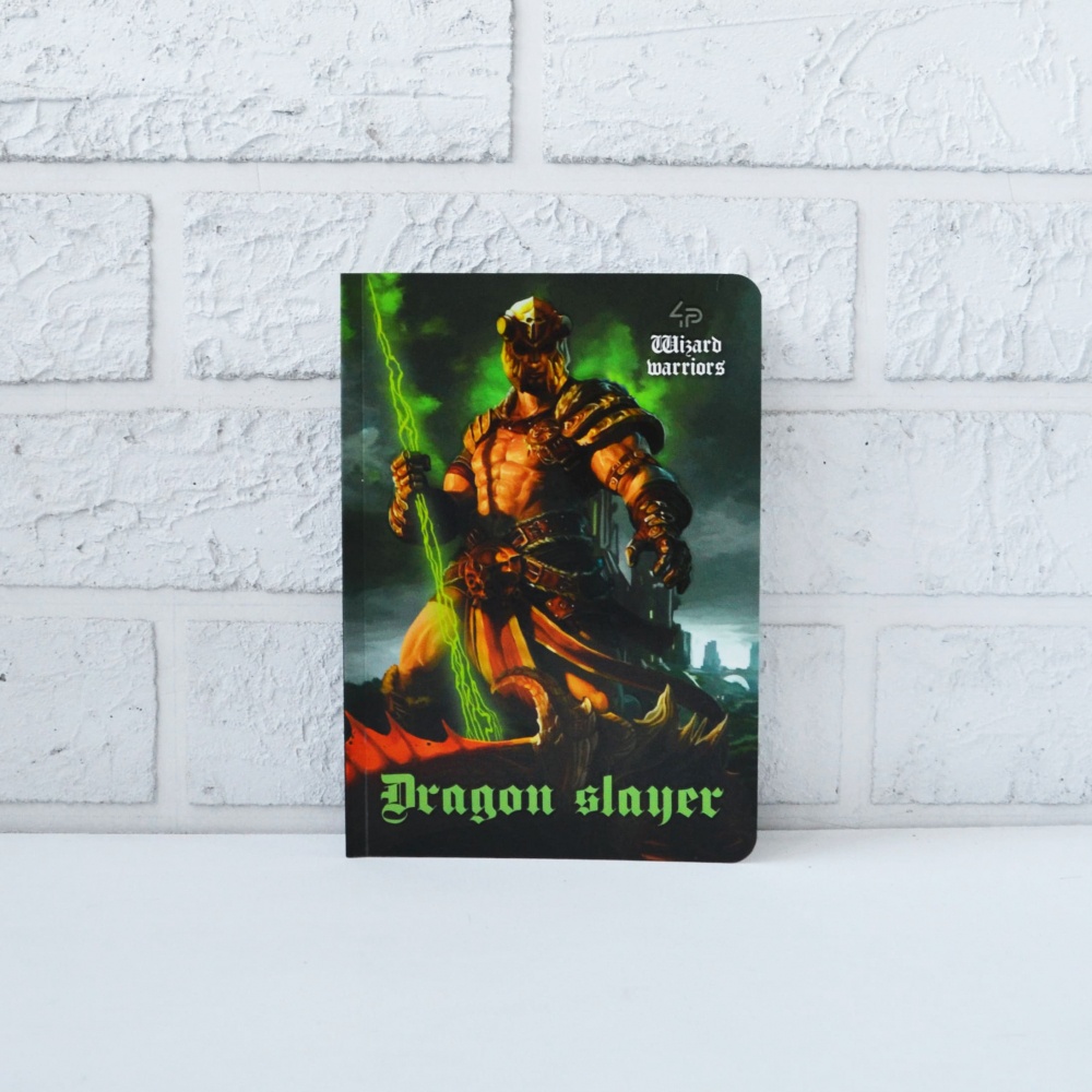 Блокнот TM Profiplan "Wizard Warriors" green, A5