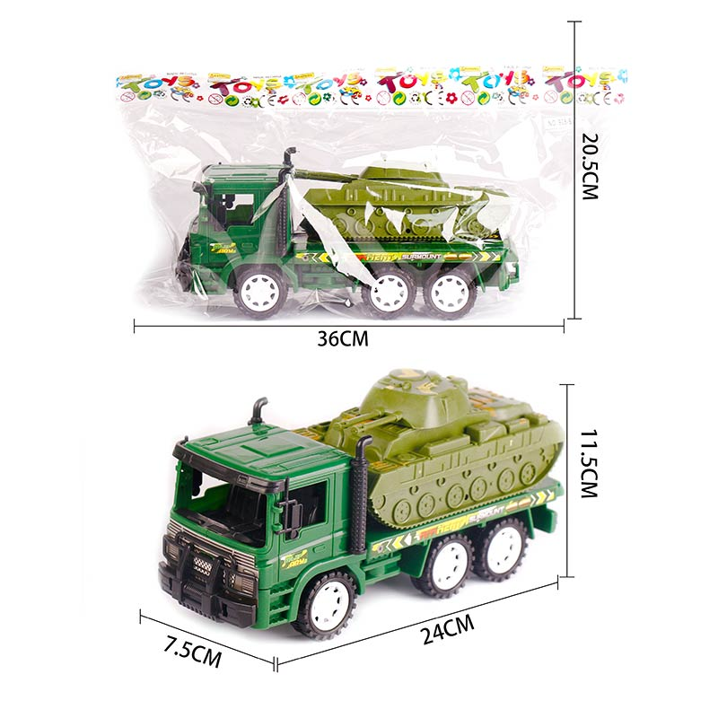 Трейлер арт. 928-B17 (160шт/2) інерц., танк  набор., пакет 20,5*36см