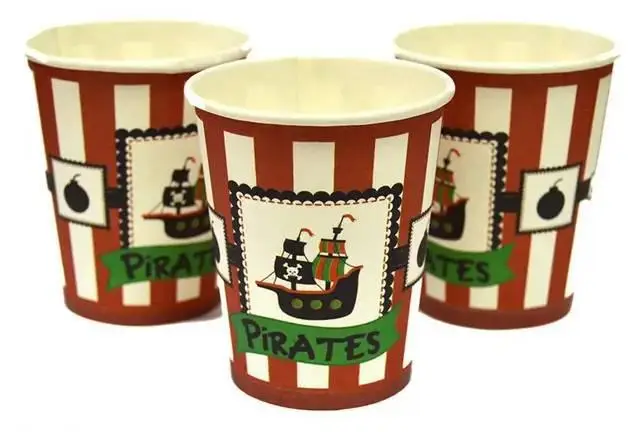Стаканчики "Пірати 2"(10шт-уп)