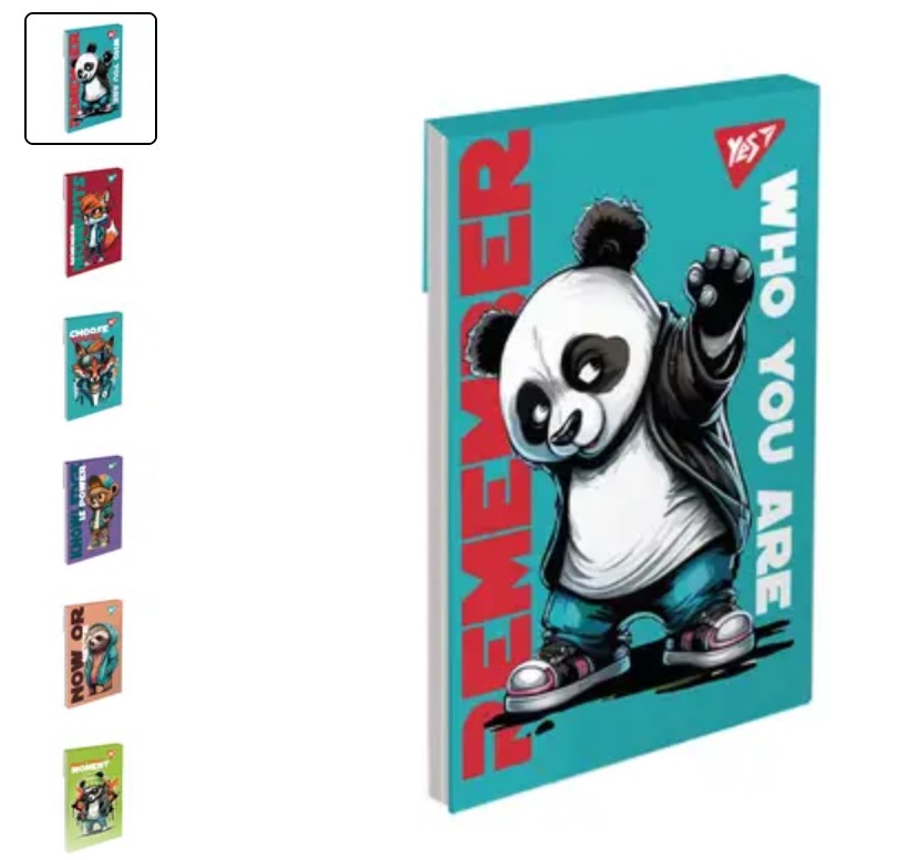 Блокнот YES А7/48 кл клей Enjoy every moments